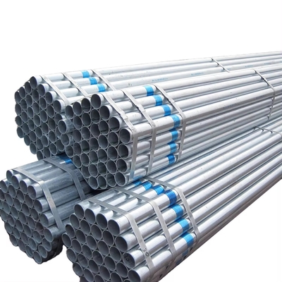 গ্যালভানাইজড সিউমলেস কার্বন স্টীল পাইপ ASTM A106 A53 নির্মাণের জন্য ± 1% সহনশীলতা