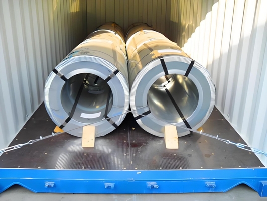 ইস্পাত কয়েল 0.5 * 1250mm DX52D Z GI শীট গ্যালভানাইজড ম্যাগনেসিয়াম দস্তা খাদ লেপা ধাতু