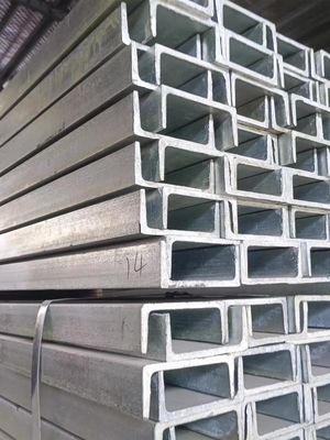 কাস্টমাইজযোগ্য জিবি স্ট্যান্ডার্ড ইউ চ্যানেল গরম ডুব গ্যালভানাইজড চ্যানেল স্টিল নির্মাণের জন্য