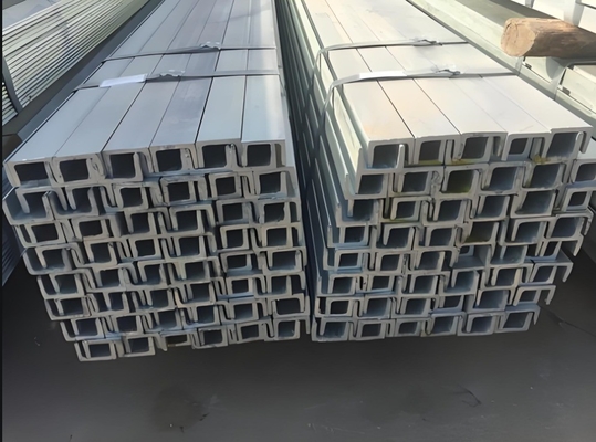 গরম ঘূর্ণিত গ্রেড ইউপিএন 80x45x6 চ্যানেল বার প্রকৃত ওজন 6m দৈর্ঘ্য দ্বারা ইনভয়েসিং