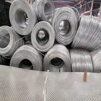ওয়েল্ডিং সার্ভিস এবং ± 1% সহনশীলতা 6mm-12mm হট ডাম্প গ্যালভানাইজড কয়েল তারের জন্য
