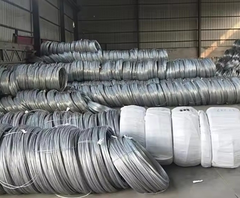 ওয়েল্ডিং সার্ভিস এবং ± 1% সহনশীলতা 6mm-12mm হট ডাম্প গ্যালভানাইজড কয়েল তারের জন্য