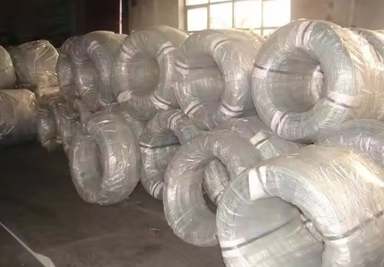 ওয়েল্ডিং সার্ভিস এবং ± 1% সহনশীলতা 6mm-12mm হট ডাম্প গ্যালভানাইজড কয়েল তারের জন্য
