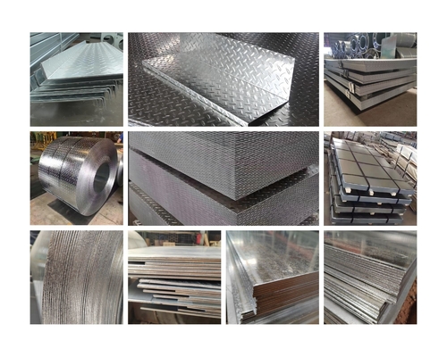 কাস্টমাইজযোগ্য 1.5*1250mm জিংক স্তর 40g/m2 বিল্ডিং উপকরণ জন্য গ্যালভানাইজড ইস্পাত প্লেট
