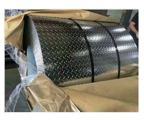 ISO9001 সার্টিফাইড DX51D গ্যালভানাইজড প্যাটার্ন স্টিল প্লেট 5.75*1250mm Z41-Z60 লেপ