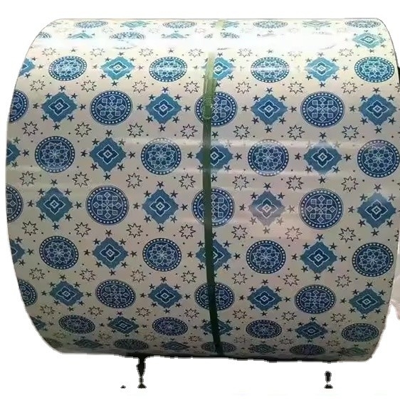 জিংক লেপ Z30-Z275 বিল্ডিং উপাদান জন্য প্রি-পেইন্ট Ppgi Z100 ঠান্ডা ঘূর্ণিত ইস্পাত coil