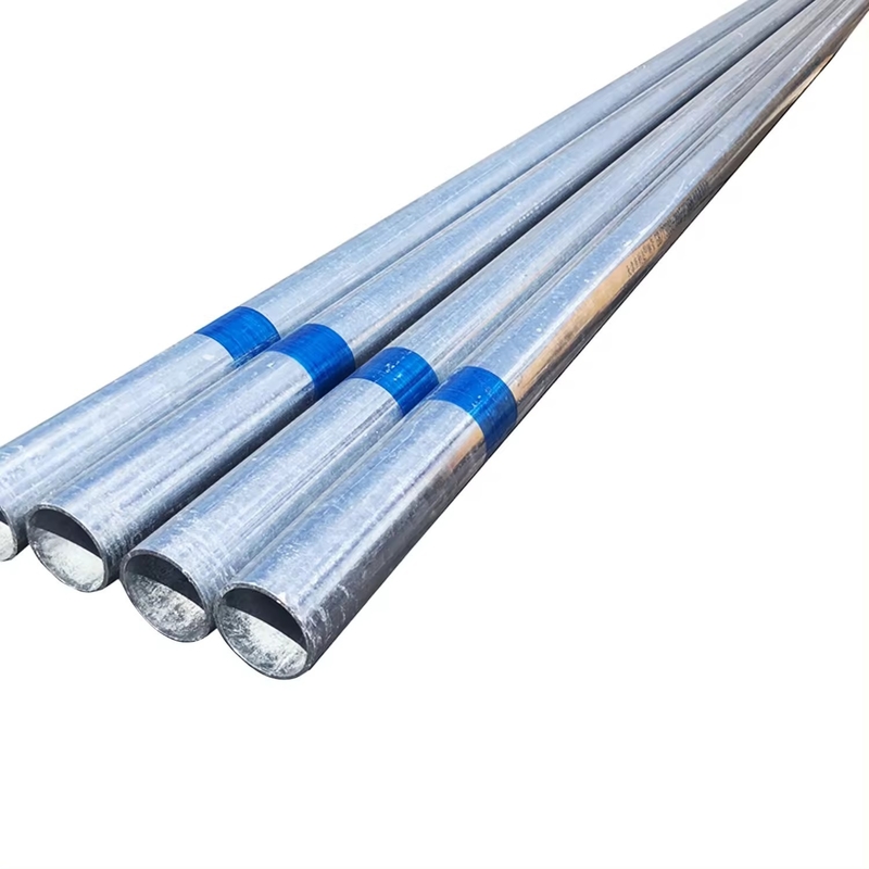 DN15mm-DN250mm গোলাকার বিভাগের আকৃতি স্টিল কাঠামোর জন্য অ্যান্টি-জারা গ্যালভানাইজড পাইপ